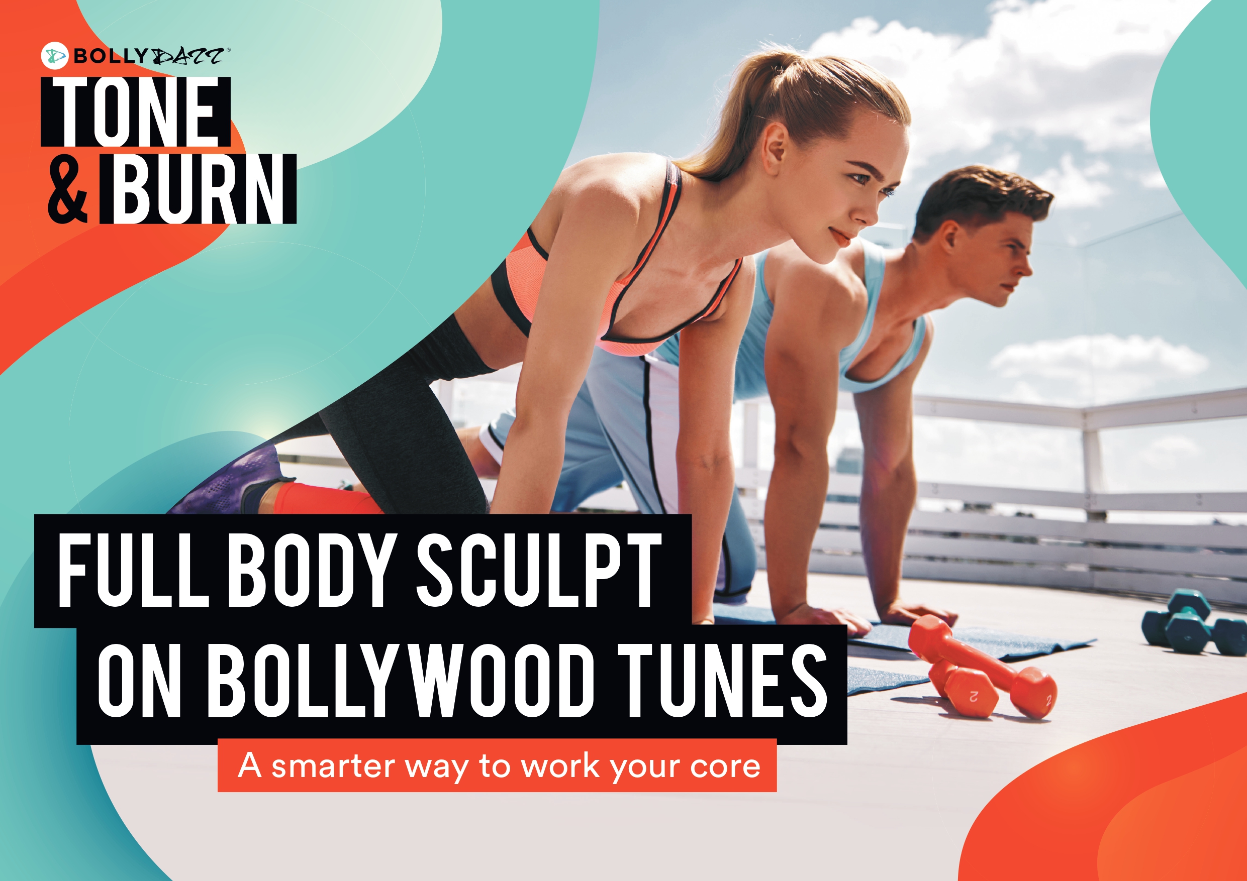 Get a Full Body Sculpt while you workout to Bollywood music | BollyDazz Tone & Burn | Bolly Dancing Studio