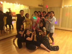 bollydancing hen party