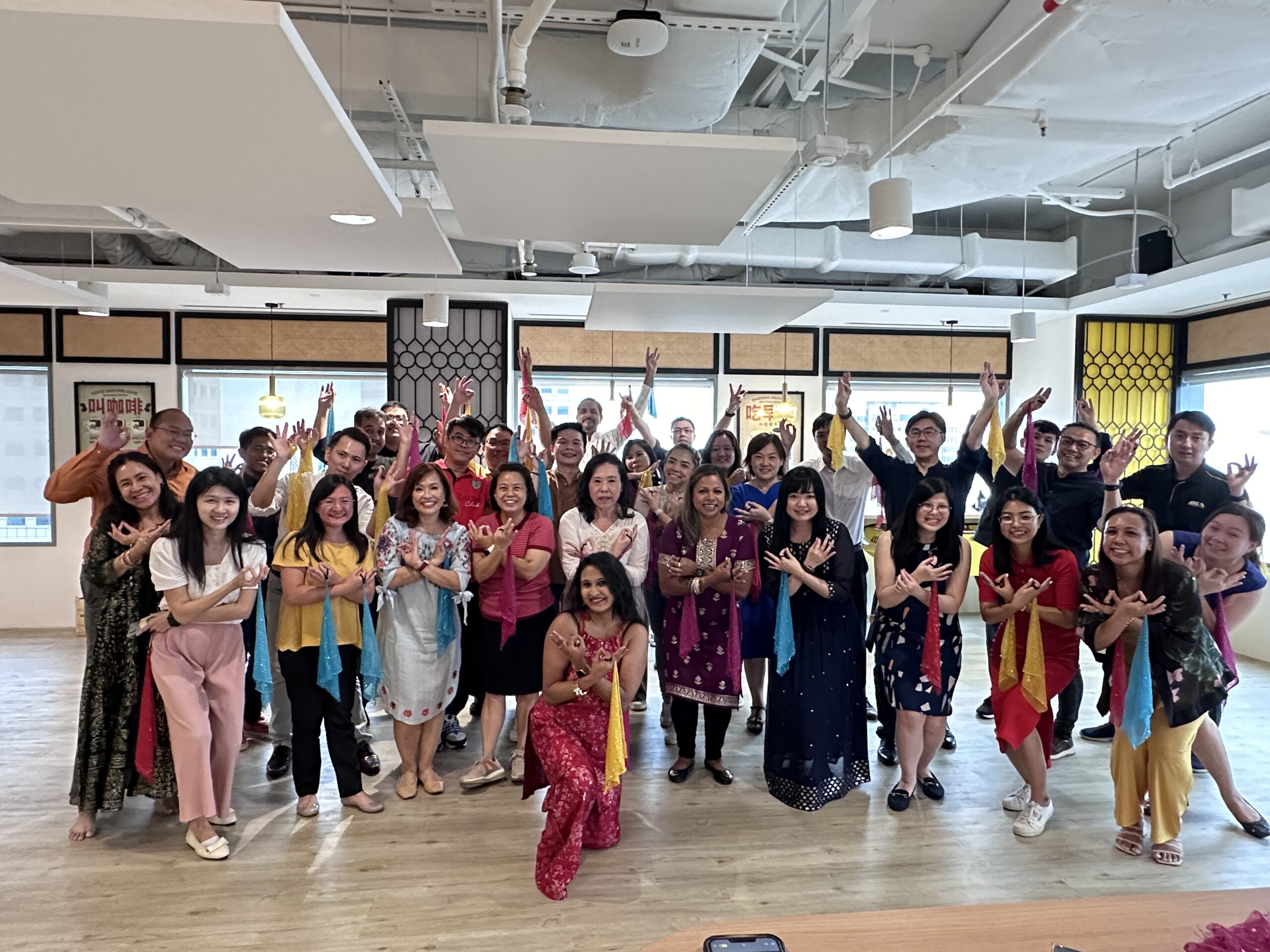 Deepavali-Bollyood-Dance-Session-with-Founder-Anjali-Savla-at-Axis-Communications-scaled